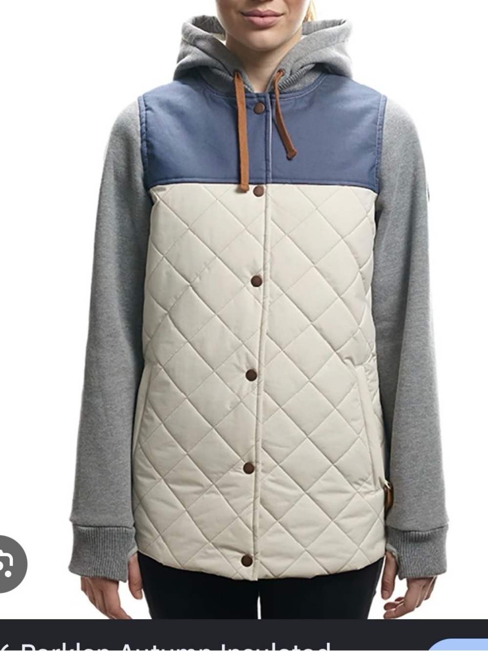 686 Parklan Autumn insulated hooded jacket